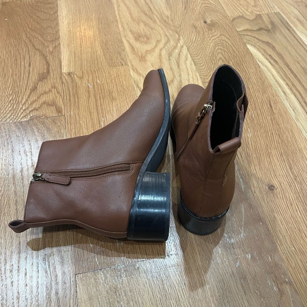 Cole Haan Chestnut Ankle Booties